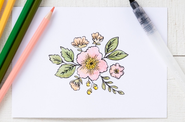 8 Ways to Add Color to Your Stamping #ctmh #closetomyheart #nationalstampingmonth #ctmhnationalstampingmonth #stamping #color #colour #stampcoloring #stampcolouring #watercolor #watercolour #pigment #exclusiveinks #shimmerbrush #embossing